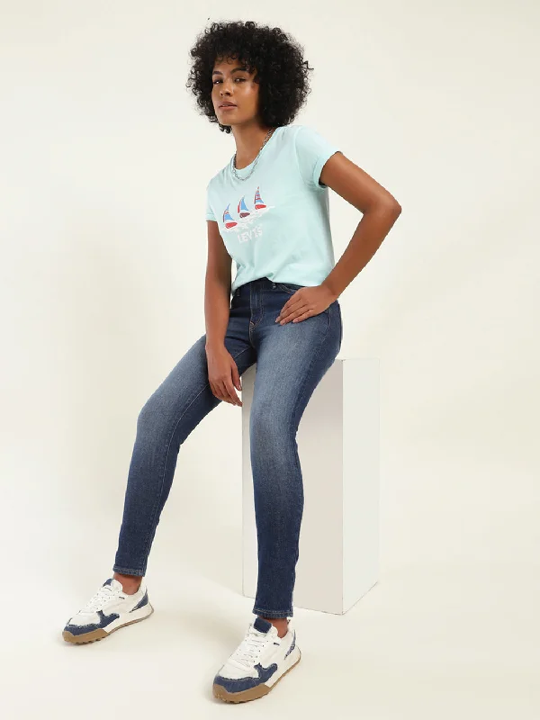 Women's Mid Rise 711 Skinny Fit Jeans Comfortable Ankle Jeans