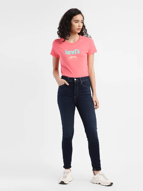 Women's Mile High Skinny Fit Jeans Comfortable Boyfriend Jeans